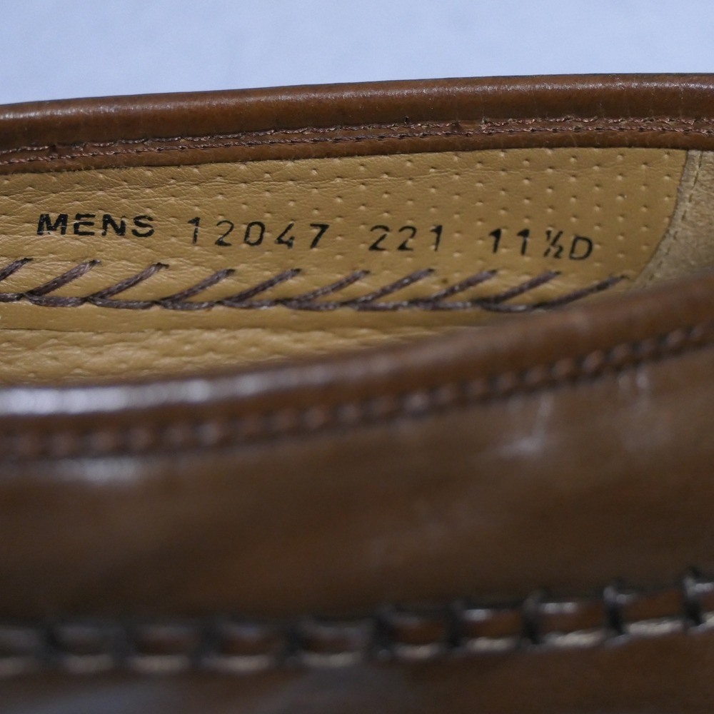 Florsheim Mens Tassel Loafers 11.5 D Brown Leather Bio Comfort 12047 Oxford - Picture 8 of 11